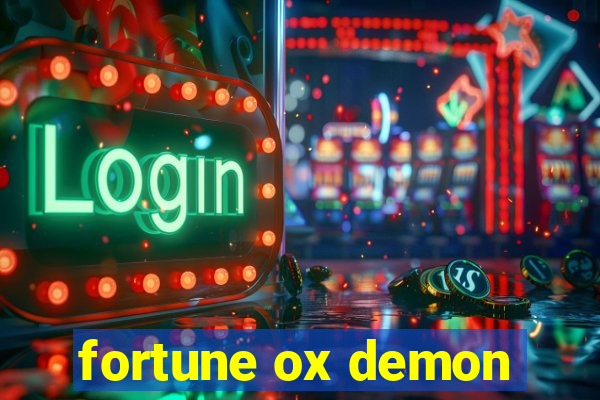 fortune ox demon